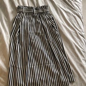 Striped skirt